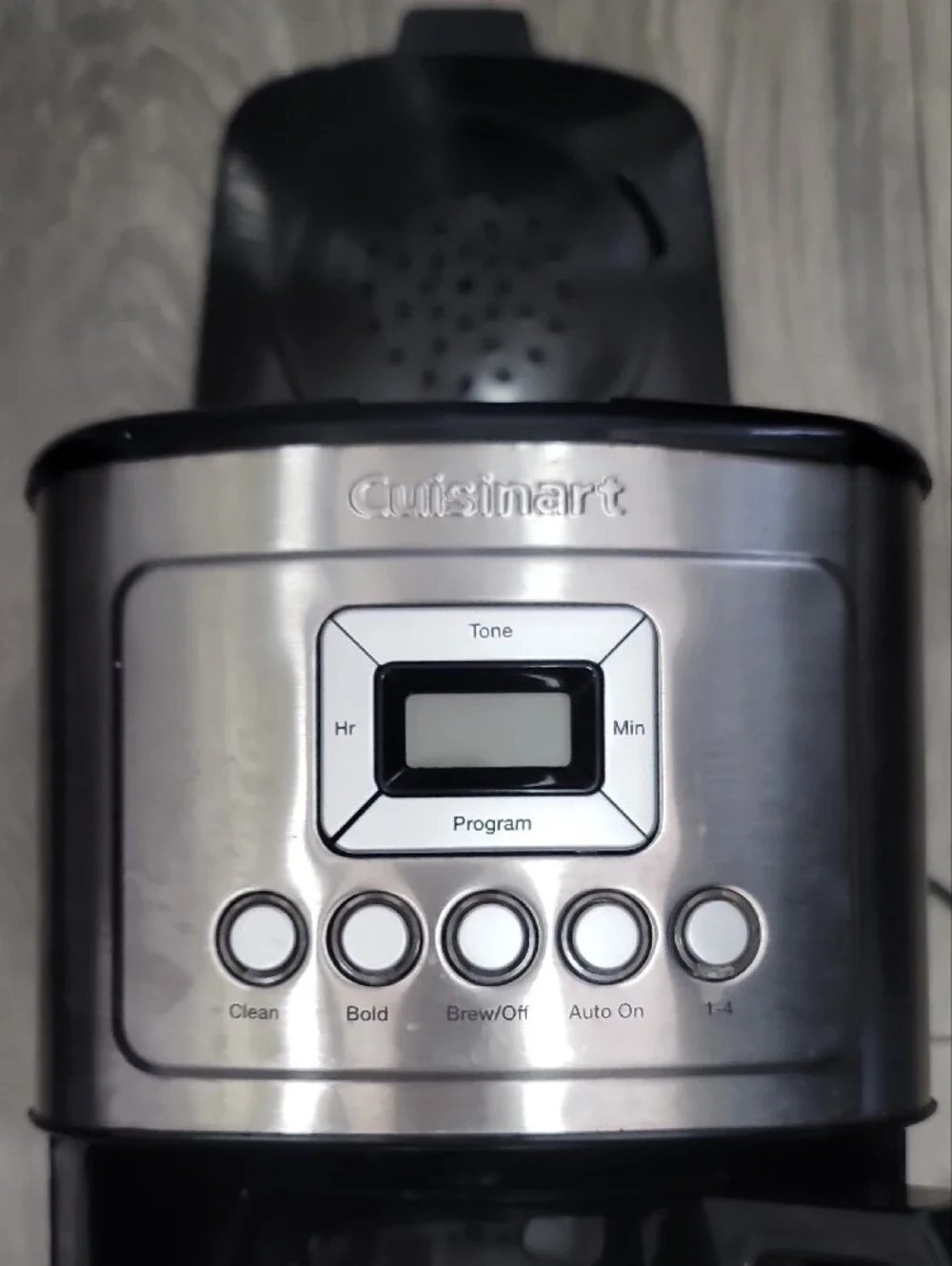 Cuisinart Stainless Steel Black Coffee Maker